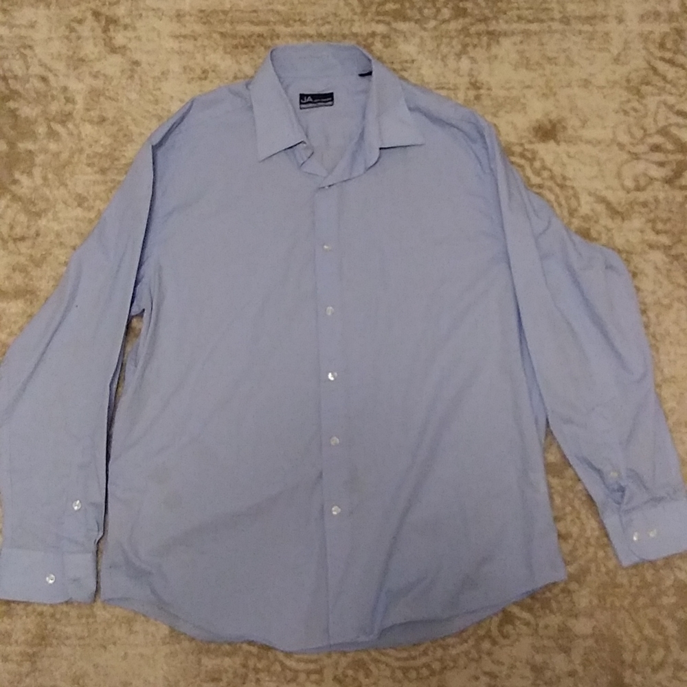 John Ashford regular fit/ easy care Men's business casual button down shirt.